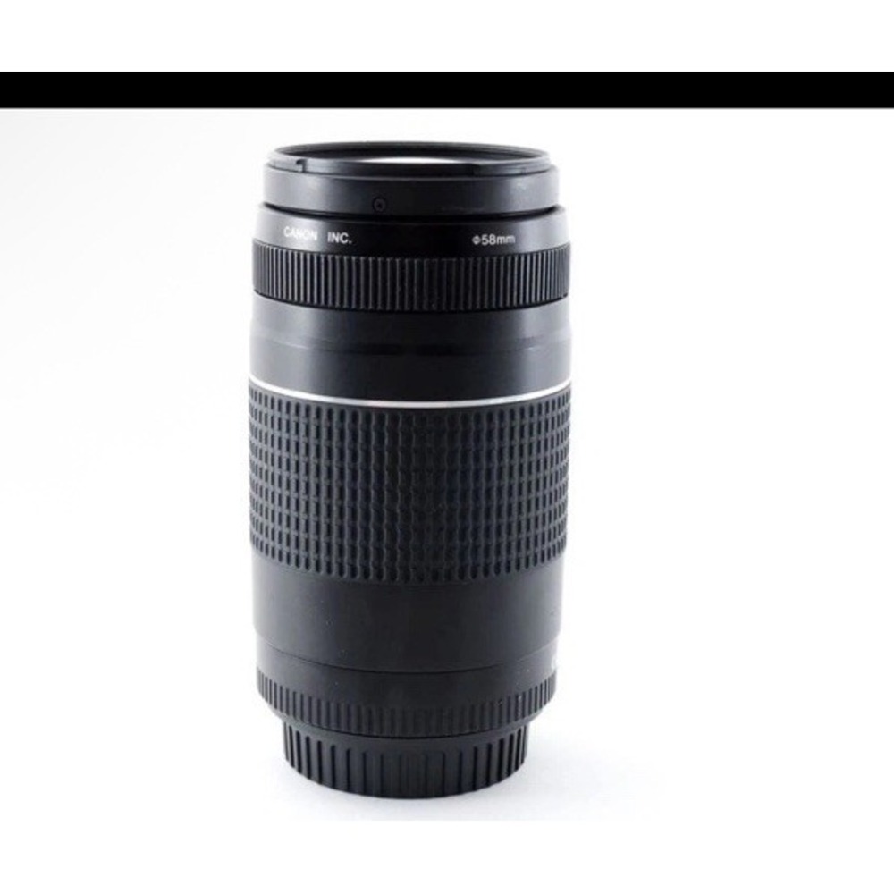 Canon EF 75-300mm f4-5.6 III USM Zoom Lens Lightweight Autofocus